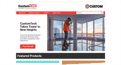 Desktop Screenshot of customtechflooring.com